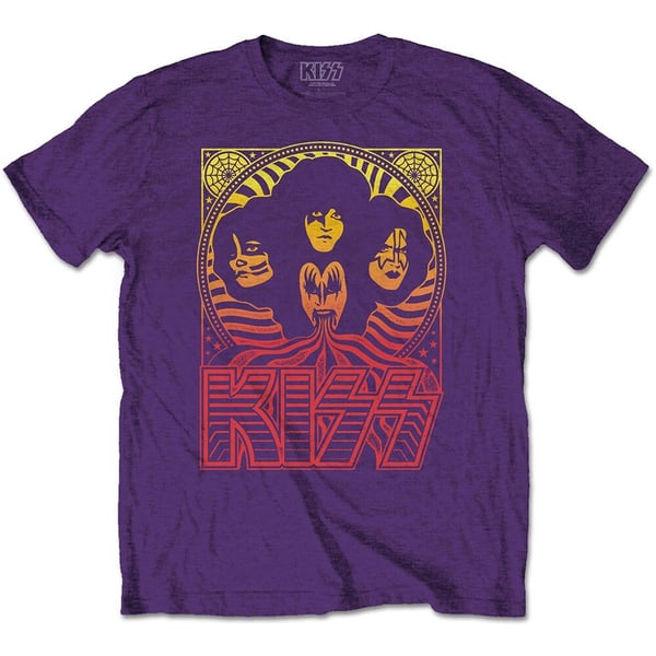 KISS Unisex T-Shirt: Gradient Group (Medium)