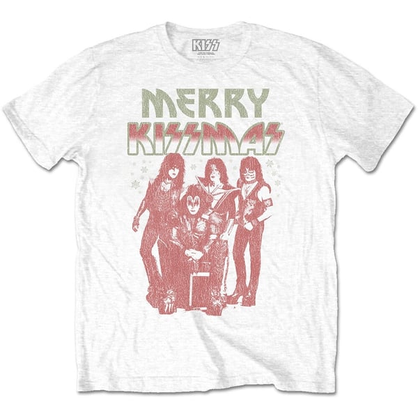 KISS Unisex T-Shirt: Merry Kissmas (Large) KISS Unisex T-Shirt: Merry Kissmas (Large)