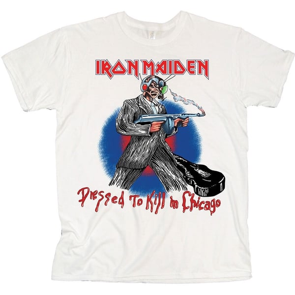 Iron Maiden Unisex T-Shirt: Chicago Mutants (Large)
