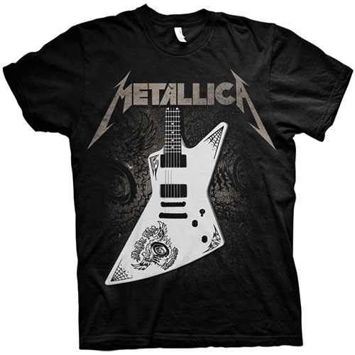 Metallica Unisex T-Shirt: Papa Het Guitar (X-Large)
