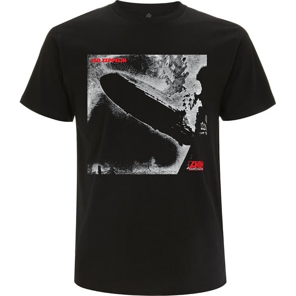 Led Zeppelin Unisex T-Shirt: 1 Remastered Cover (XX-Large)