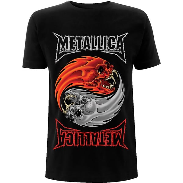 Metallica Unisex T-Shirt: Yin Yang (Large)