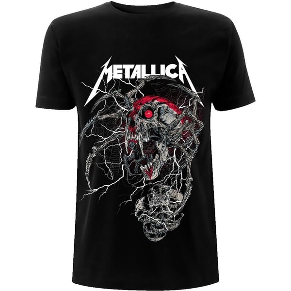 Metallica Unisex T-Shirt: Spider Dead (Small)