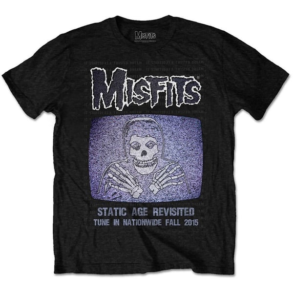 Misfits Unisex T-Shirt: Static (Small)
