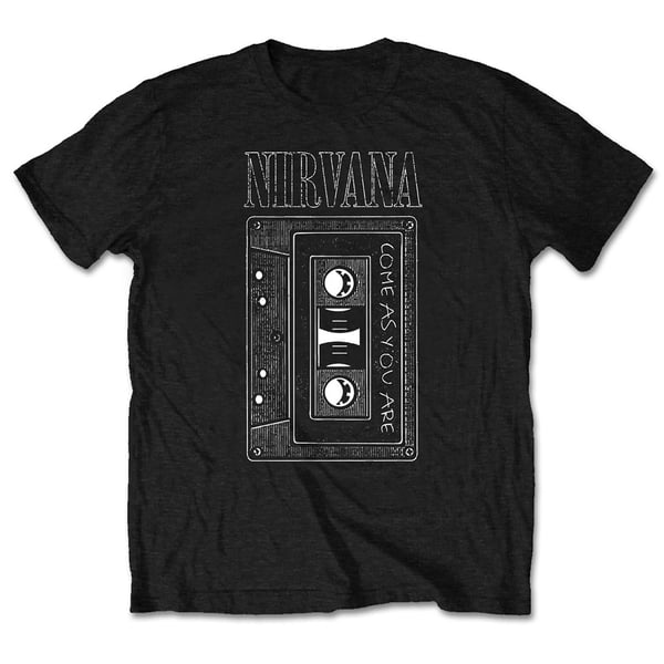 Nirvana Unisex T-Shirt: As You Are Tape (XX-Large)