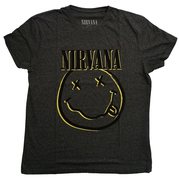 Nirvana Unisex T-Shirt: Inverse Smiley (XX-Large)