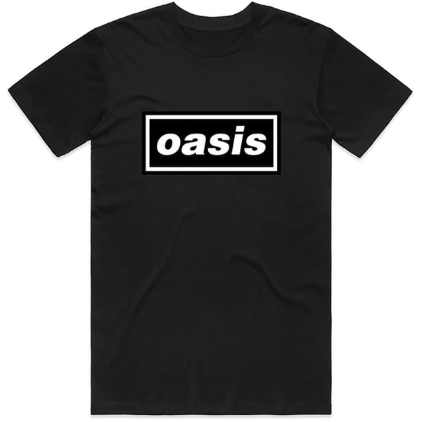 Oasis Unisex T-Shirt: Decca Logo (Large)