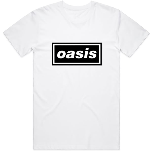 Oasis Unisex T-Shirt: Decca Logo (Large)