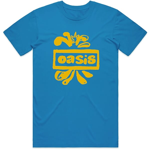 Oasis Unisex T-Shirt: Drawn Logo (Large)
