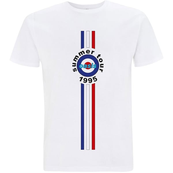 Oasis Unisex T-Shirt: Stripes '95 (X-Large)