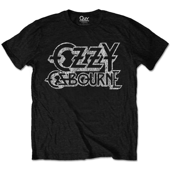 Ozzy Osbourne Unisex T-Shirt: Vintage Logo (X-Large)