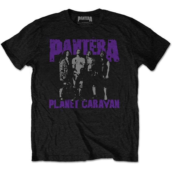 Pantera Unisex T-Shirt: Planet Caravan (Large)