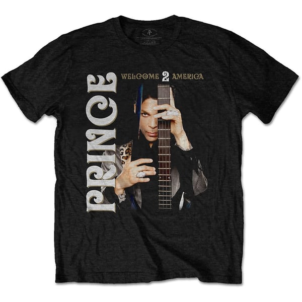 Prince Unisex T-Shirt: Welcome 2 America (X-Large)