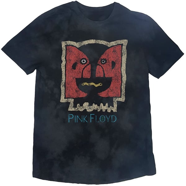Pink Floyd Unisex T-Shirt: Division Bell Vintage (Dip-Dye) (Large)
