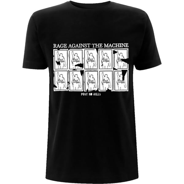 Rage Against The Machine Unisex T-Shirt: Post No Bills (Large)