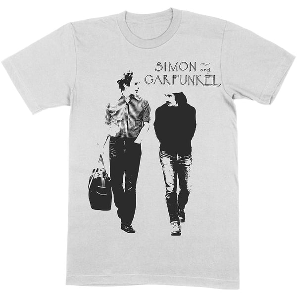 Simon & Garfunkel Unisex T-Shirt: Walking (Small)