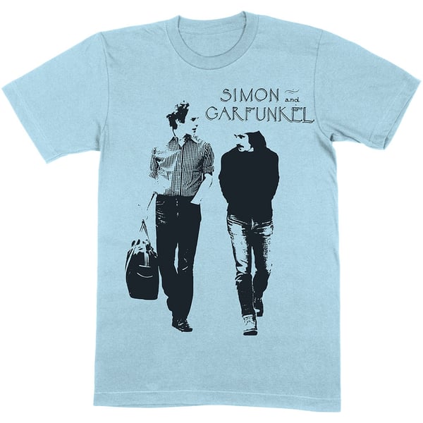 Simon & Garfunkel Unisex T-Shirt: Walking (Medium)