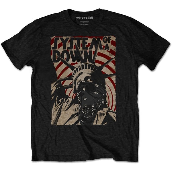 System Of A Down Unisex T-Shirt: Liberty Bandit (Small)