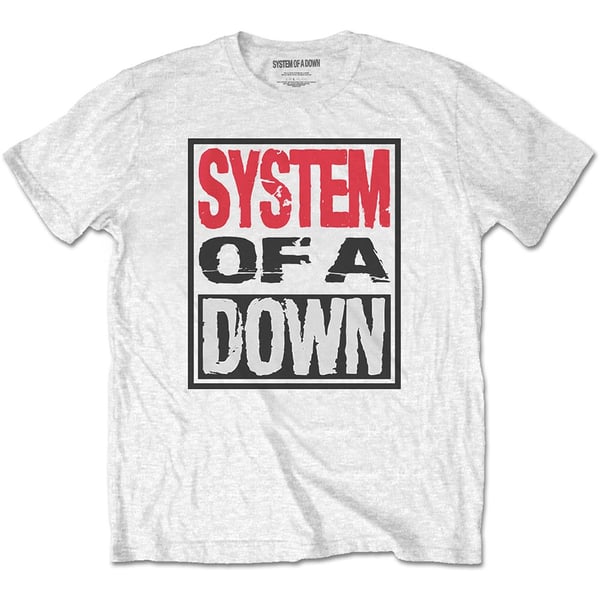System Of A Down Unisex T-Shirt: Triple Stack Box (Small)