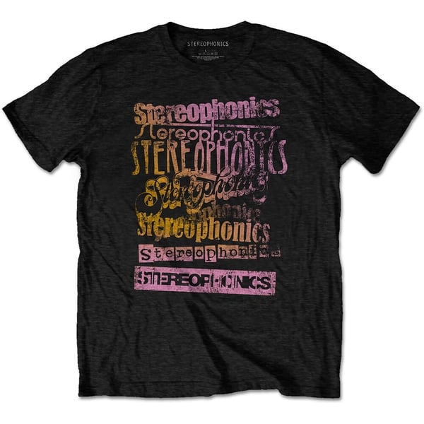 Stereophonics Unisex T-Shirt: Logos (XX-Large)