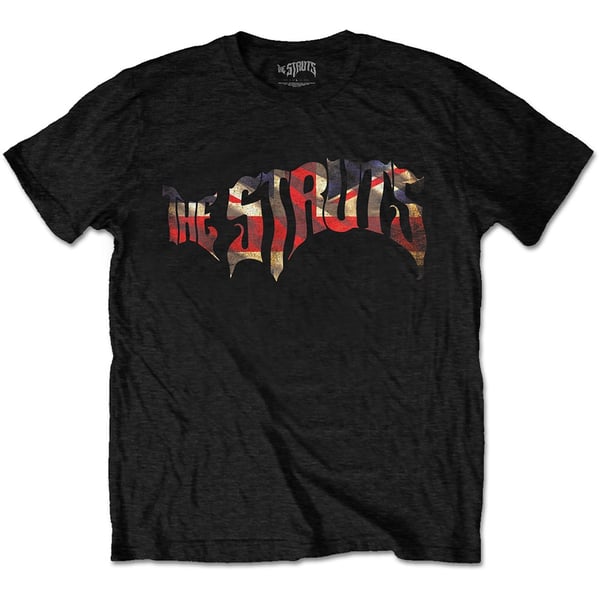 The Struts Unisex T-Shirt: Union Jack Logo (Small)