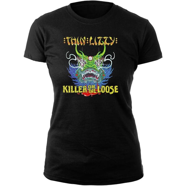 Thin Lizzy Ladies T-Shirt: Killer Lady (Small)