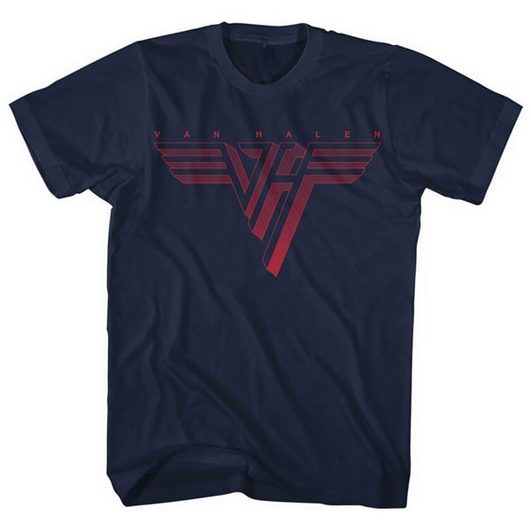 Van Halen Unisex T-Shirt: Classic Red Logo (X-Large)