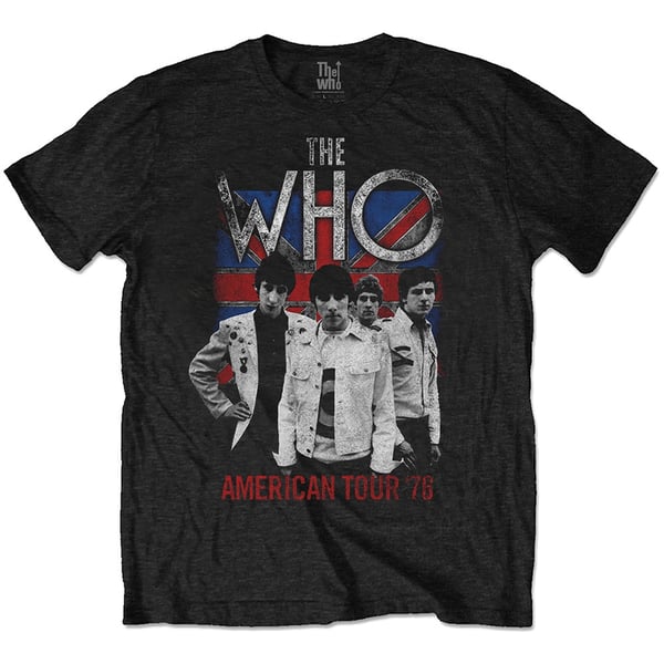 The Who Unisex Eco T-Shirt: American Tour '79 (Small)