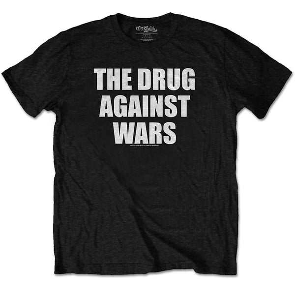 Wiz Khalifa Unisex T-Shirt: Drug Against Wars (Large)