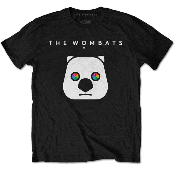 The Wombats Unisex T-Shirt: Rainbow Eyes (XX-Large)
