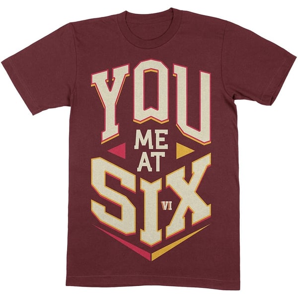 You Me At Six Unisex T-Shirt: Cube (Large)