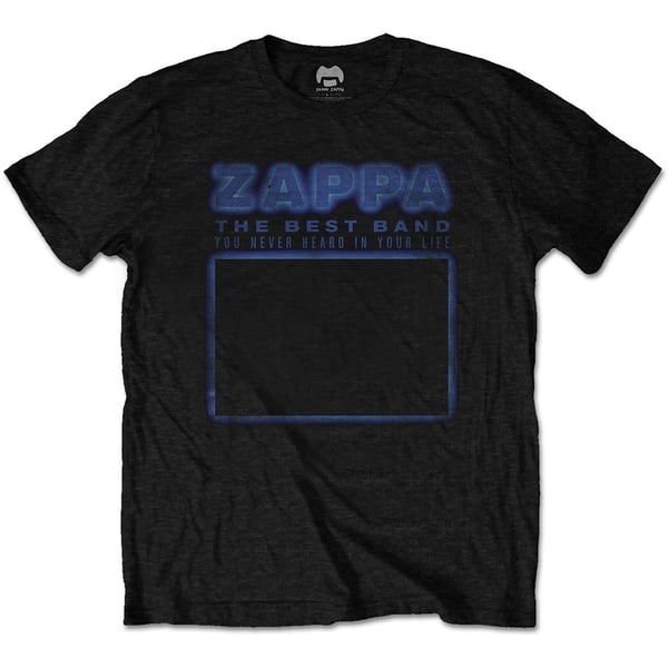 Frank Zappa Unisex T-Shirt: Never Heard (Large)
