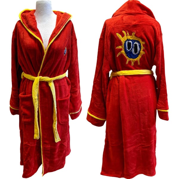Primal Scream Unisex Bathrobe: Screamadelica (Medium - Large)