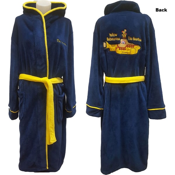 The Beatles Unisex Bathrobe: Yellow Submarine (Small - Medium) The Beatles Unisex Bathrobe: Yellow Submarine (Small - Medium)
