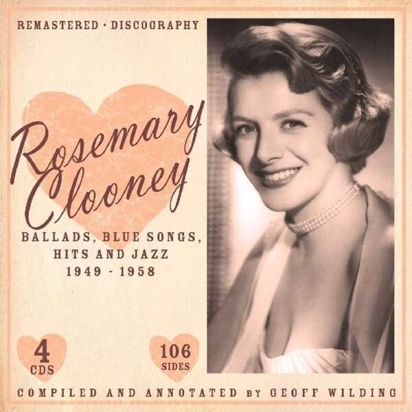 Clooney Rosemary: Ballader, Blues, Hits & Jazz 1949-1958 (4CD)