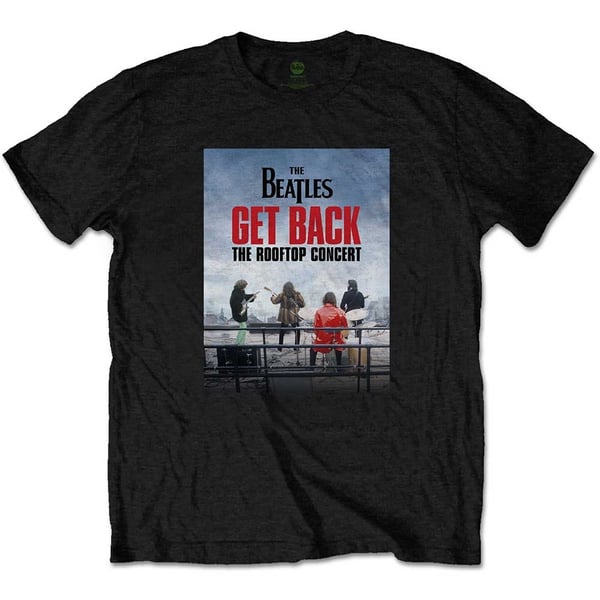 The Beatles Unisex T-Shirt: Rooftop Concert (Medium)