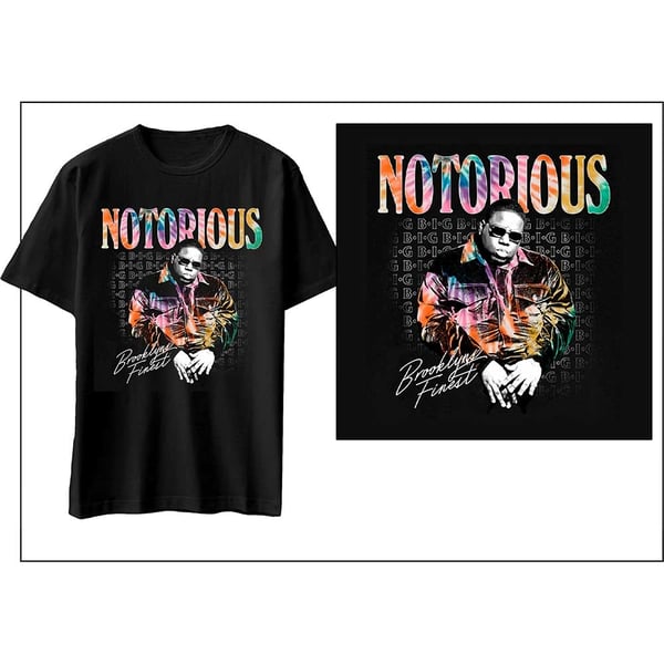 Biggie Smalls Unisex T-Shirt: Brooklyn's Finest (X-Large)