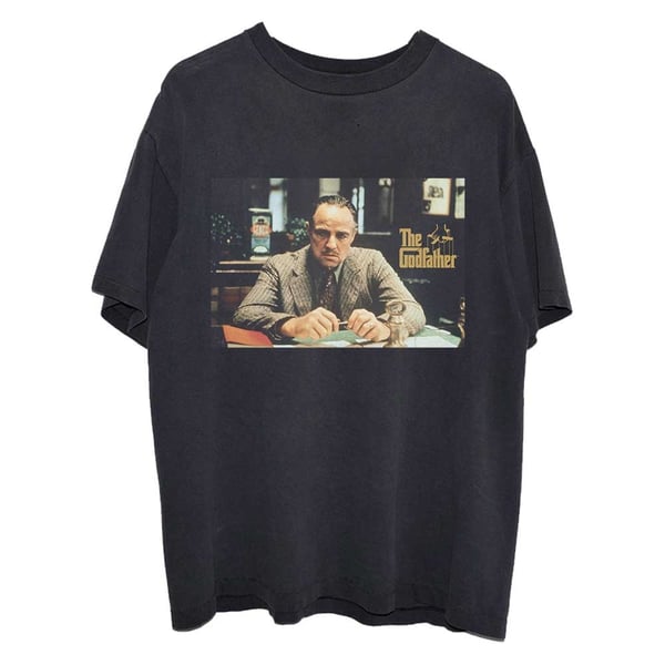 The Godfather Unisex T-Shirt: Café Scene (XX-Large)