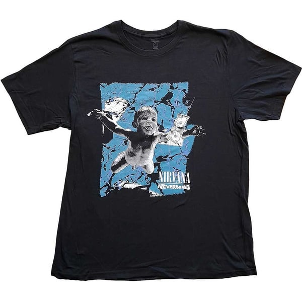 Nirvana Unisex T-Shirt: Nevermind Cracked (X-Large)