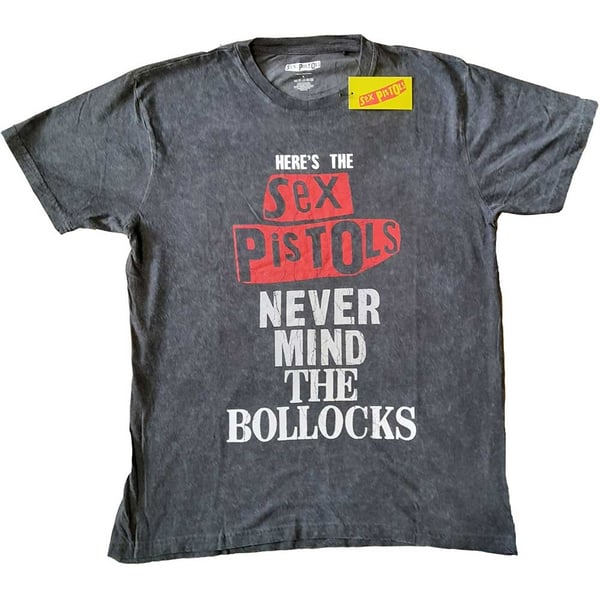 The Sex Pistols Unisex T-Shirt: NMTB Distressed (Dip-Dye) (X-Large)
