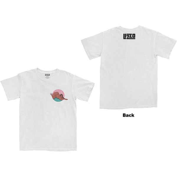 Lizzo Unisex T-Shirt: Arch (Back Print) (Medium)