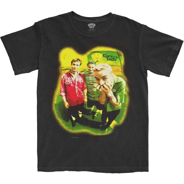 Green Day Unisex T-Shirt: Neon Photo (XX-Large)