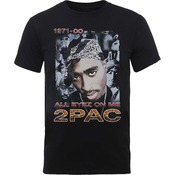 Tupac Unisex T-Shirt: All Eyez 1971 (X-Large)