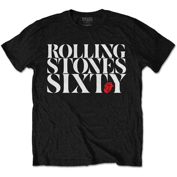 The Rolling Stones Unisex T-Shirt: Sixty Chic (Large)