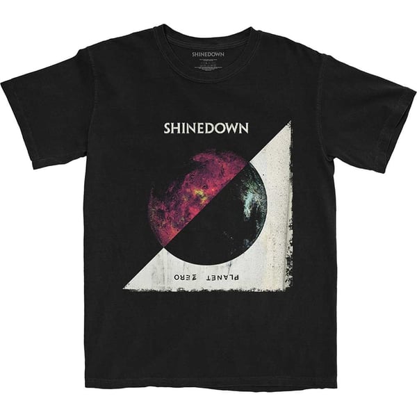 Shinedown Unisex T-Shirt: Planet Zero Album (X-Large)