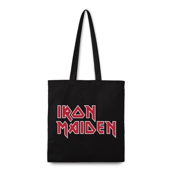 Iron Maiden: Quality Canvas Tote Bag - Logo Iron Maiden: Quality Canvas Tote Bag - Logo
