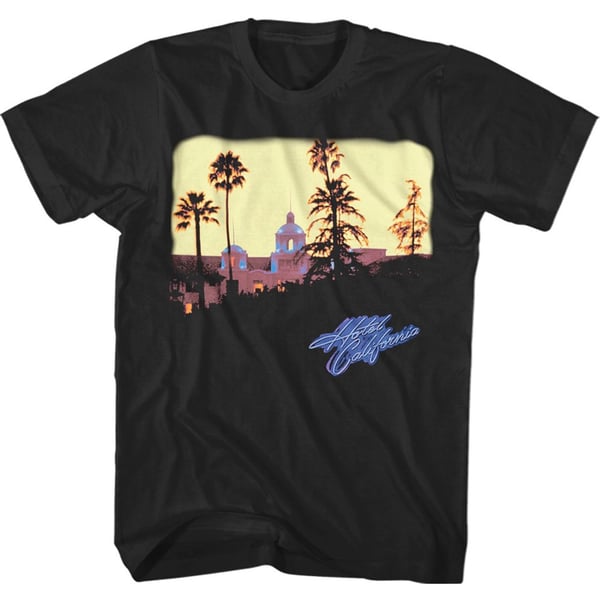 Eagles Unisex T-Shirt: Hotel California (Plus Sizes) (XXXXX-Large)