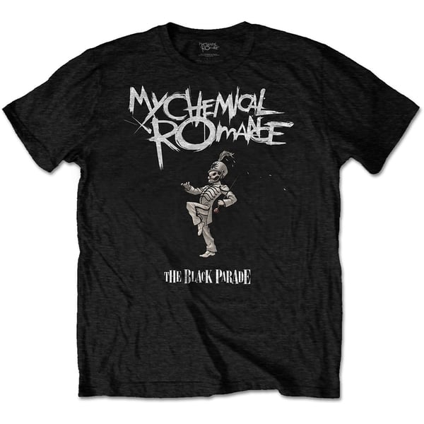 My Chemical Romance Unisex T-Shirt: The Black Parade Cover (Plus Sizes) (XXXXX-Large)