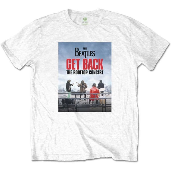 The Beatles Unisex T-Shirt: Rooftop Concert (Large)
