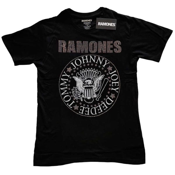 Ramones Unisex T-Shirt: Presidential Seal (Diamante) (Small)